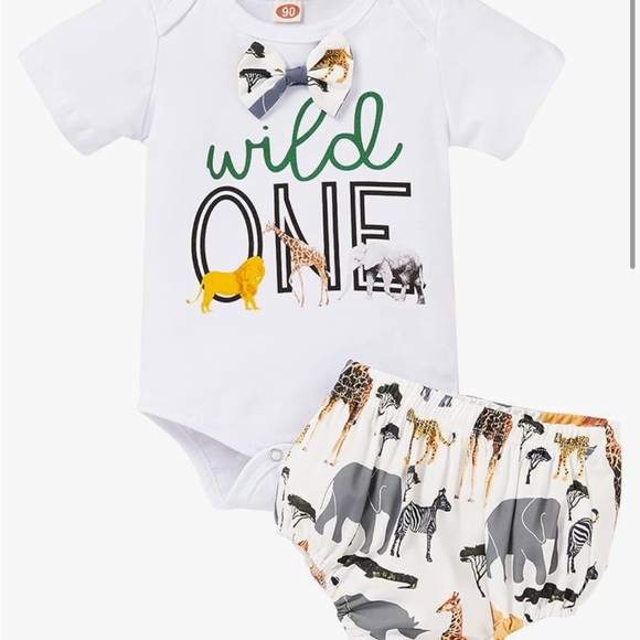 First birthday outfits and decor bundle - Picture 4 of 14